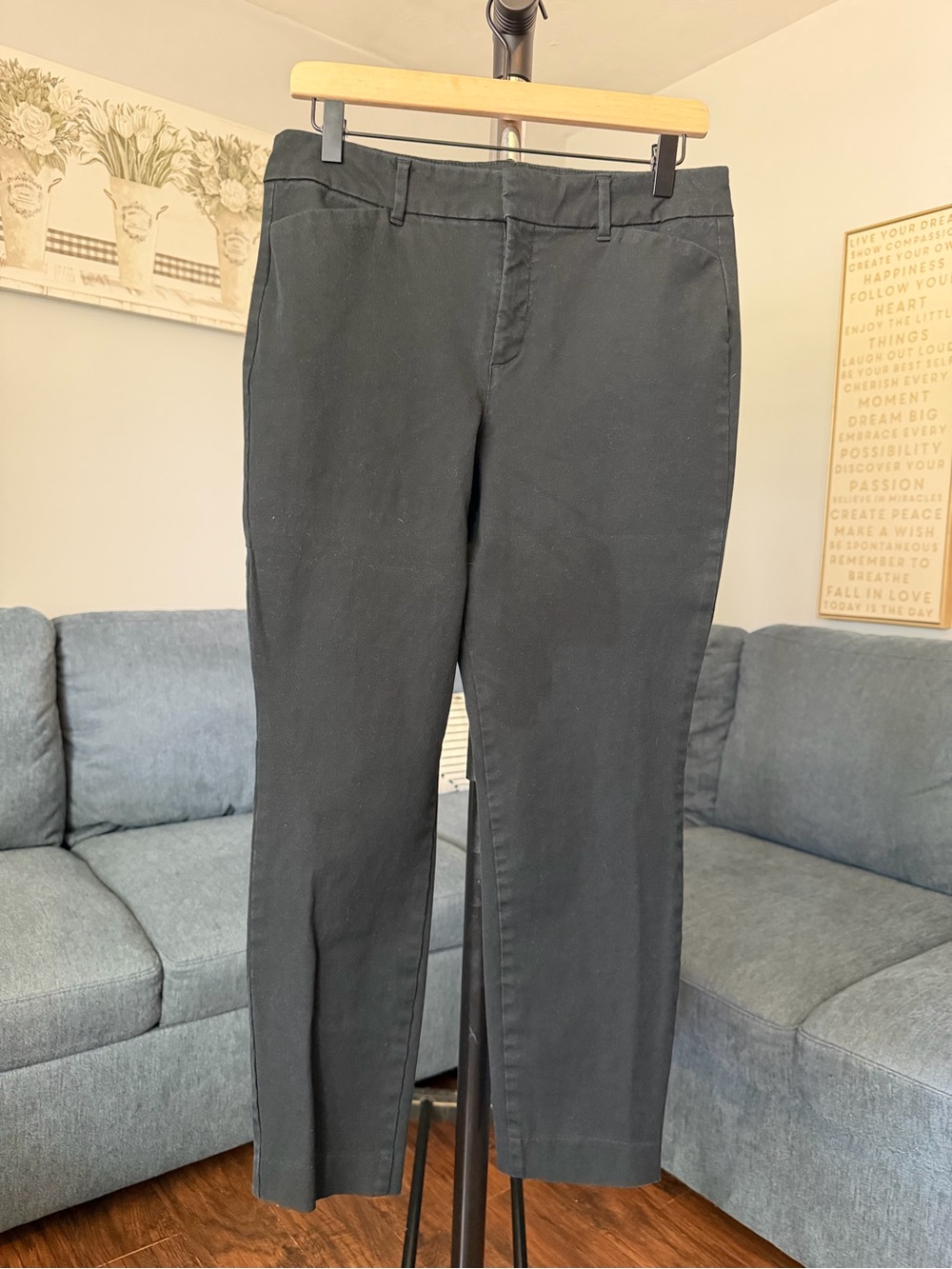 Old Navy Black Pixie Pants